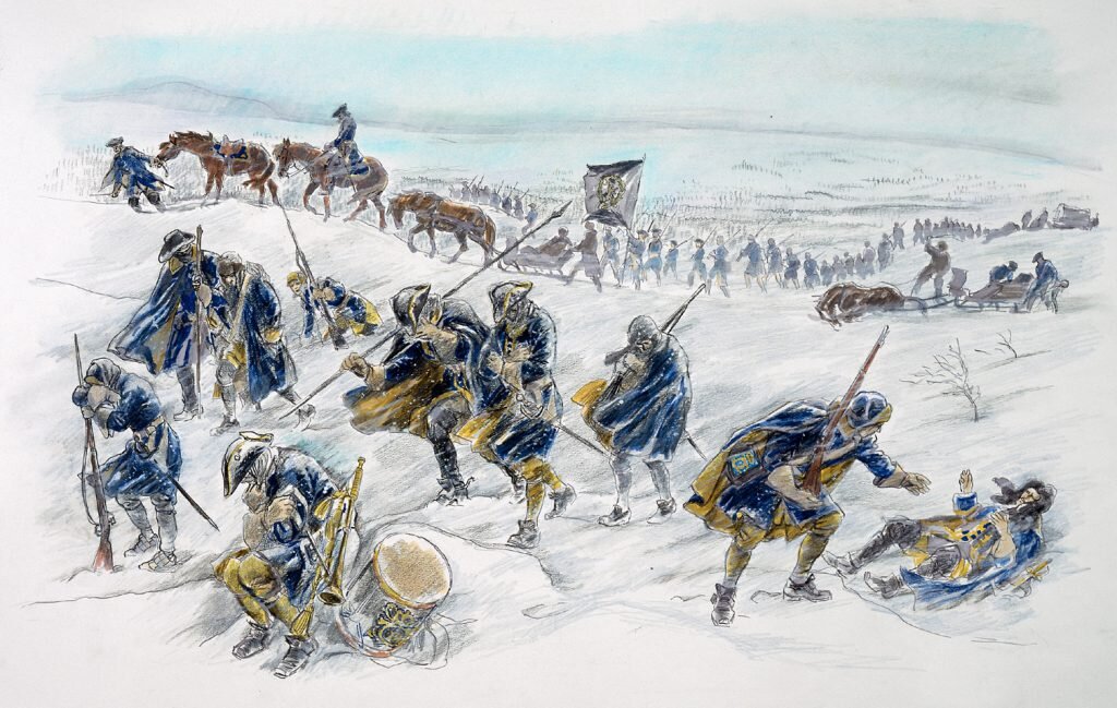 Бегство "каролинов" из Норвегии