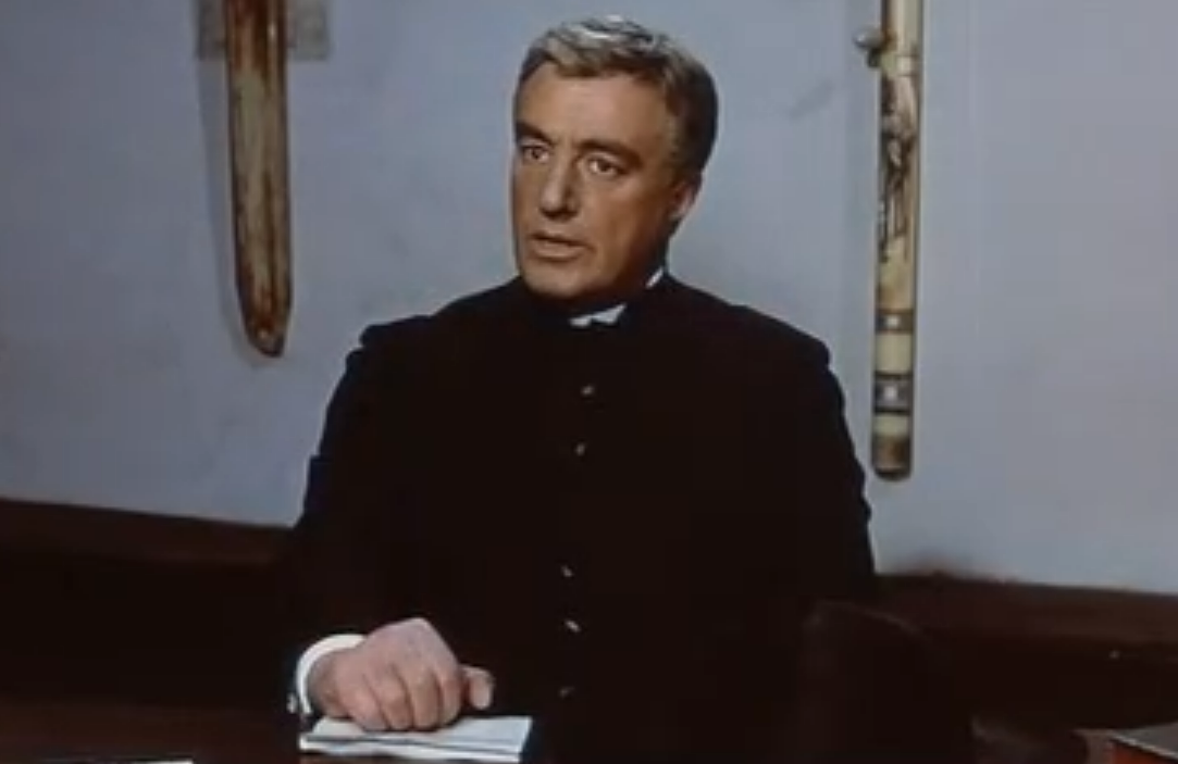 В "Анне из Бруклина" талантливый красавец Витторио де Сика сыграл падре Луиджи 