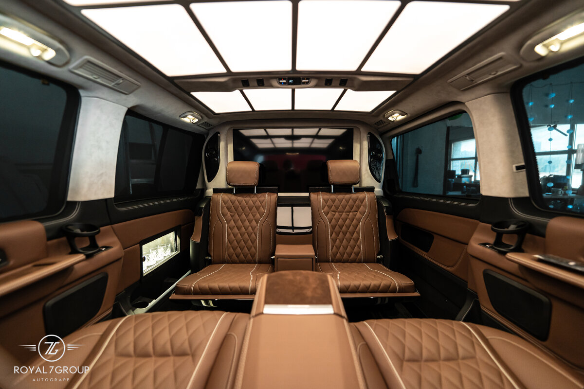 Mercedes Benz v class 447 Interior