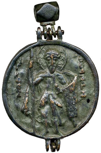 ЗМЕЕВИК ДВУСТВОРЧАТЫЙ XIII – начало XIV века. Новгородско-тверские землию. Медь, литье. Дар А.П. Бесова. Собрание Музея имени Андрея Рублева