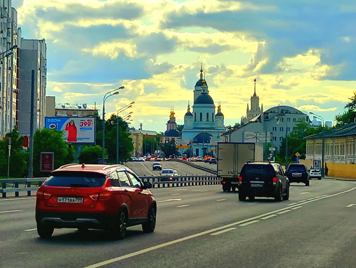 Перспектива улицы Сергия Радонежского 