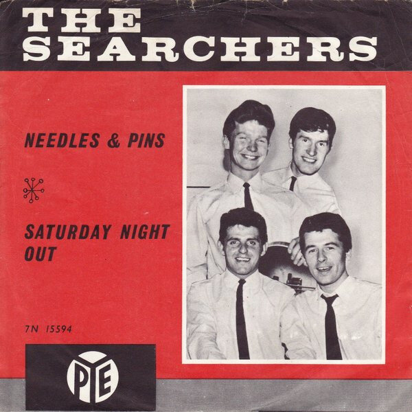 Оригинальная обложка сингла The Searchers "Needles and Pins", 1964