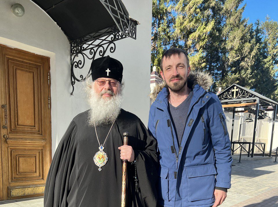 Фотография с митрополитом Казанским и Татарстанским Кириллом.