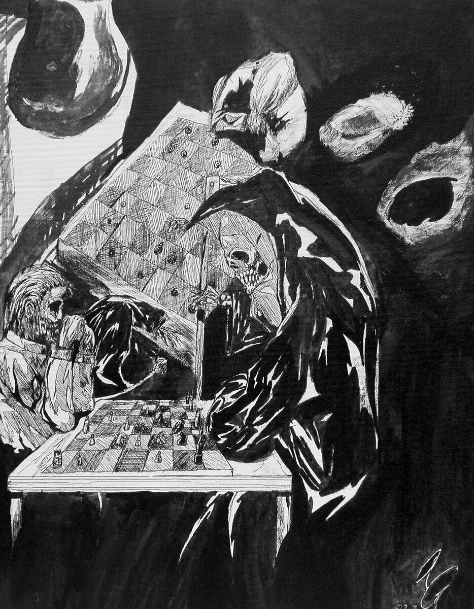 играющий со смертью