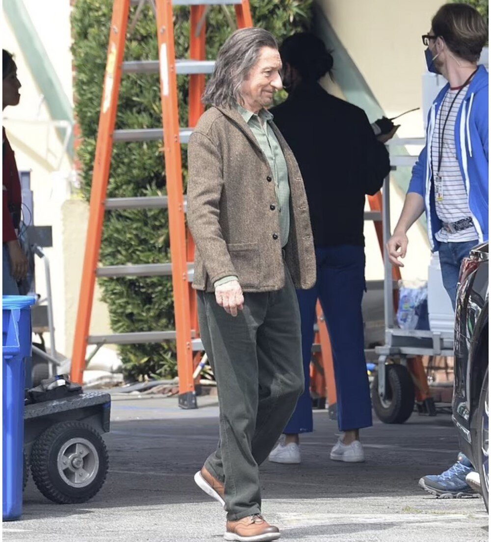     Кадр со съемок сериала «Чудо-человек»