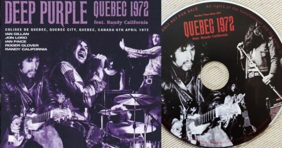 Deep Purple "Quebec 1972 feat. Randy California"