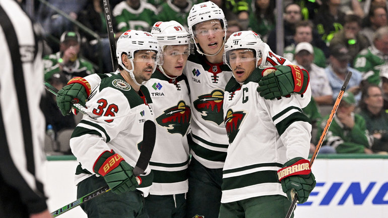    Хоккеисты «Миннесоты». USA Today Sports