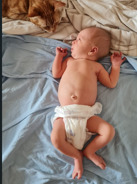 Малышка родилась летом 2022 года 