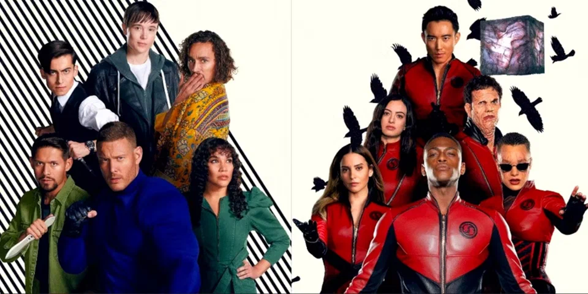 Постер Академии Амбрелла 3 сезон.