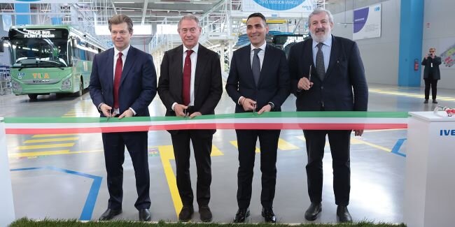 Iveco открыла новый автобусный завод в Италии