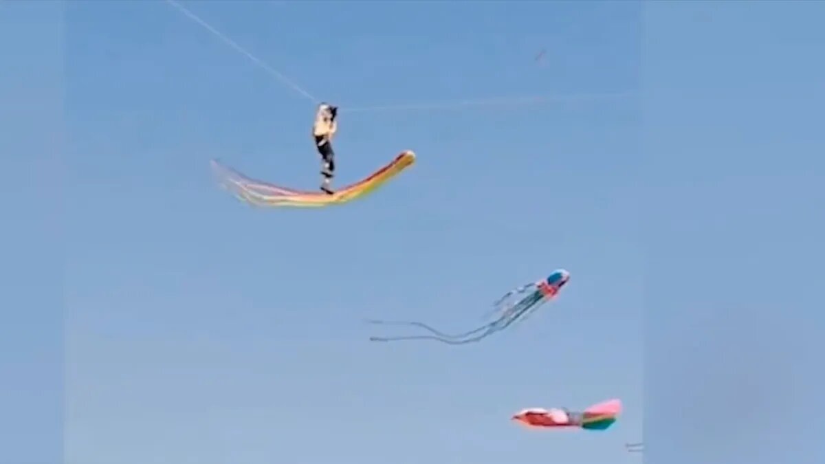 Стоп-кадр из видео очевидцев