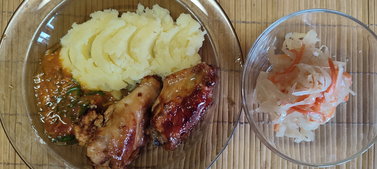 Получилось вкусно и сытно