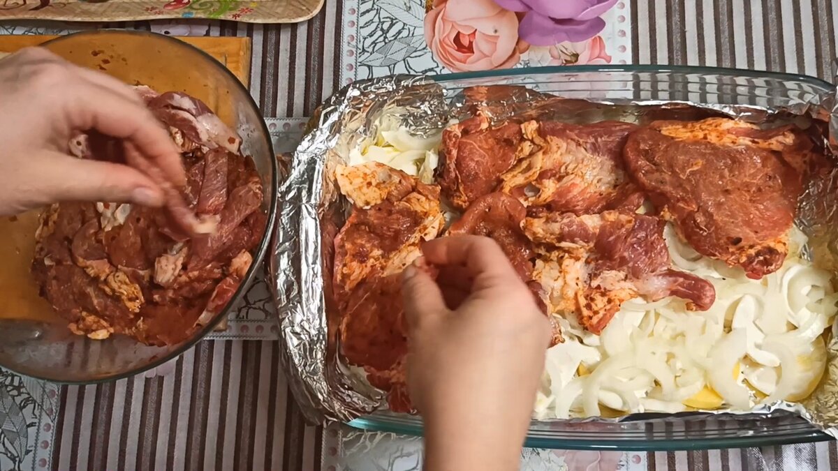 Мясо по-французски с картофелем, пошаговый рецепт с фото на ккал