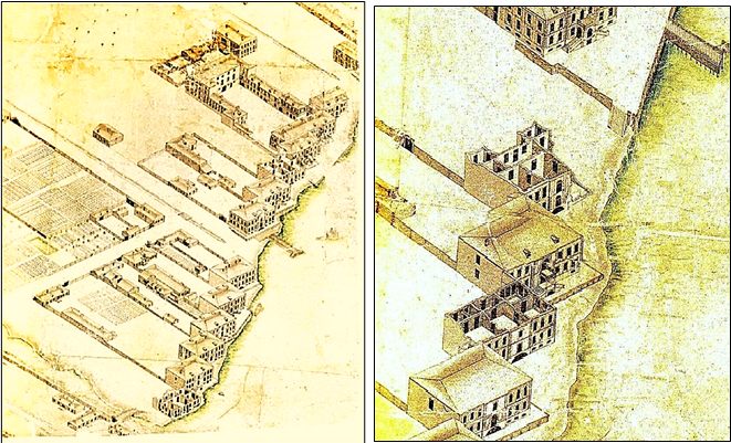 Аксонометрический план санкт петербурга 1765 1773