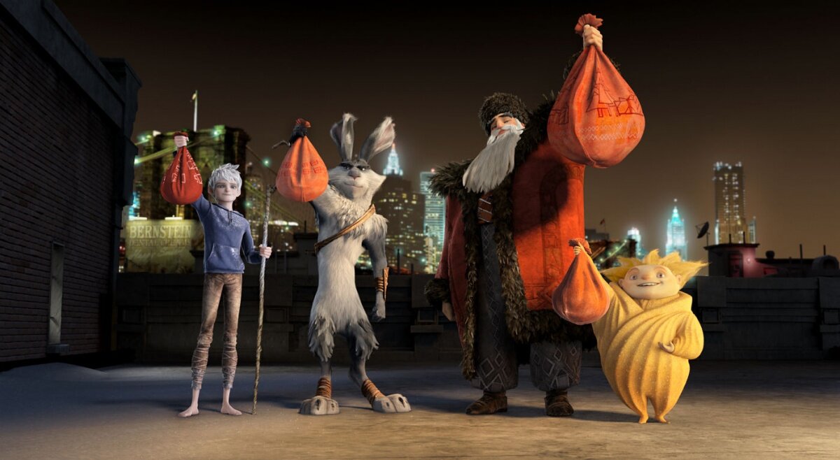 Рождественско-пасхальная сказка от студии DreamWorks Хранители — это команда волшебных существ, которые оберегают детей.-2