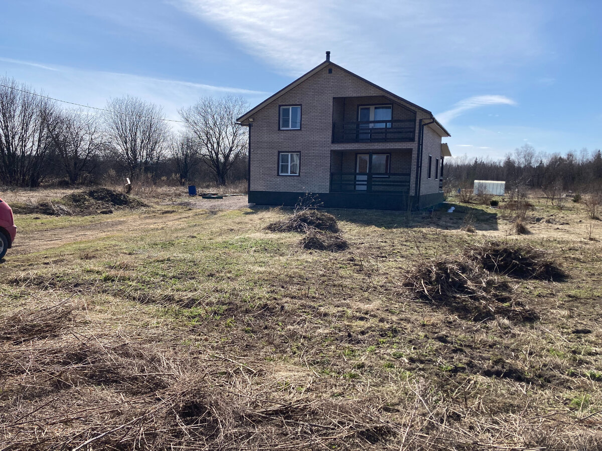 Этот же участок весной