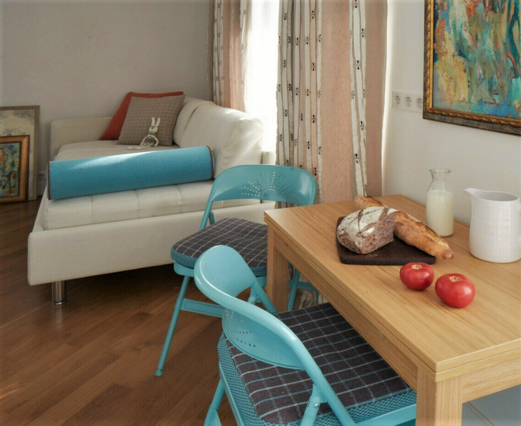 Бюджетный ремонт \"однушки\" площадью 35 кв. метров для женщины в ...