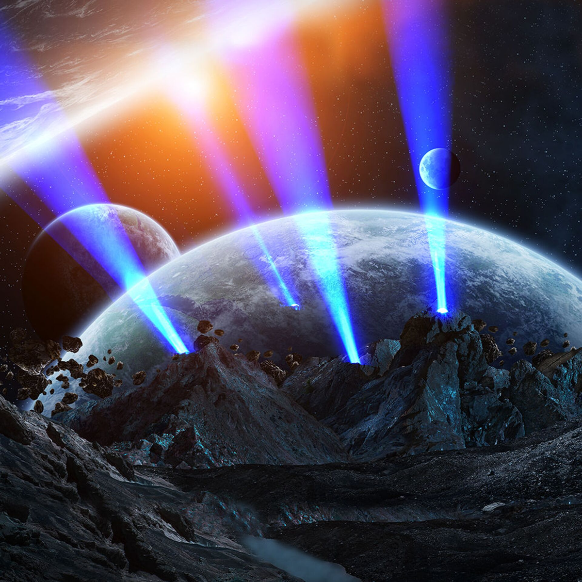 энергии космических лучей. солнечные лучи в космосе. космические лучи на землю. энергии космических лучей.