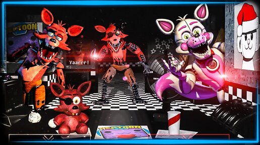 ЭТИ ФОКСЯНЫ ТОЛПОЙ НАПАЛИ НА НЕПТУНА! ✅ FNAF One Night at Foxy