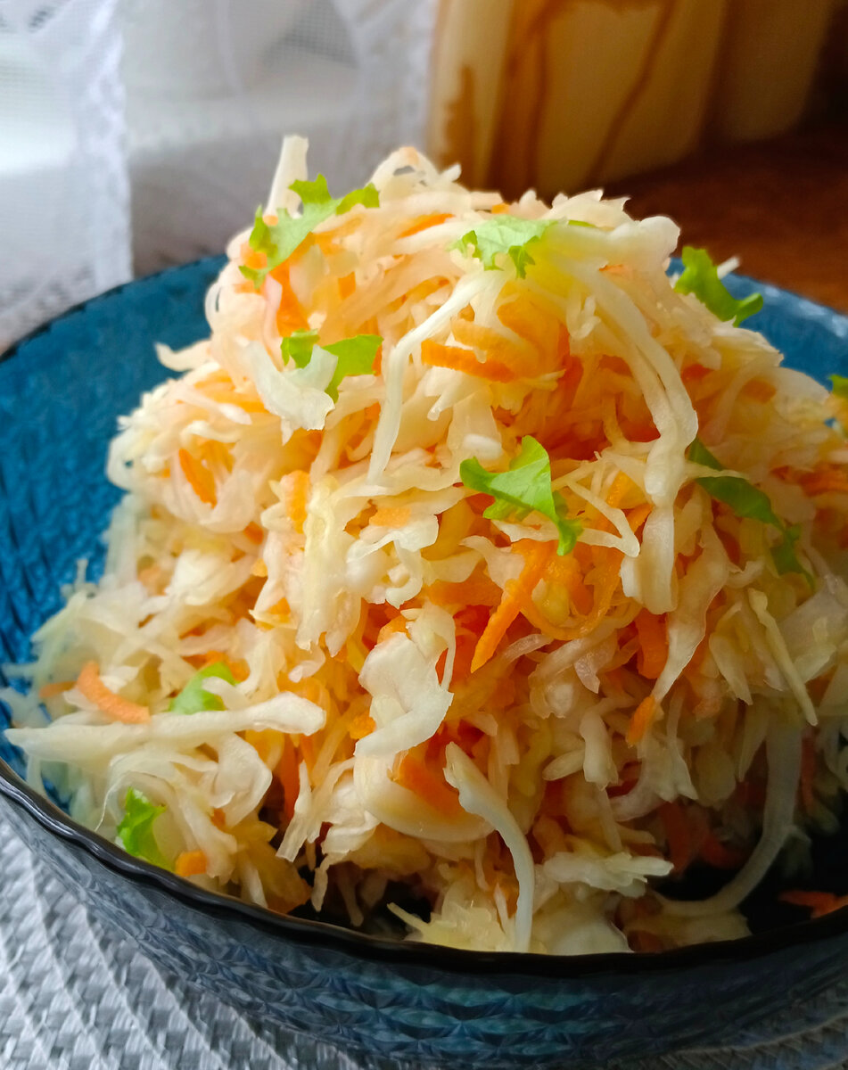 Маринованная капуста.
