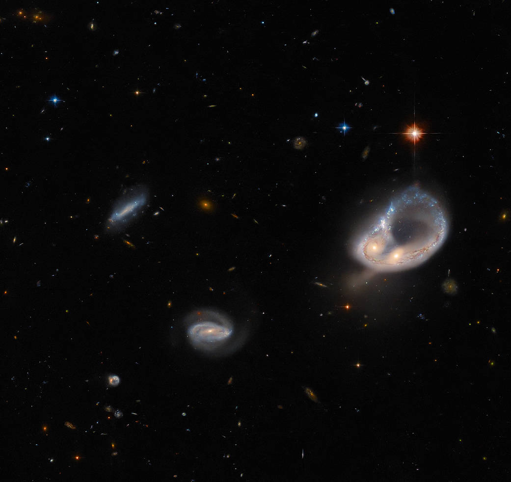 Text credit: European Space Agency (ESA) Image Credit: ESA/Hubble & NASA, Dark Energy Survey/DOE/FNAL/DECam/CTIO/NOIRLab/NSF/AURA, J. Dalcanton