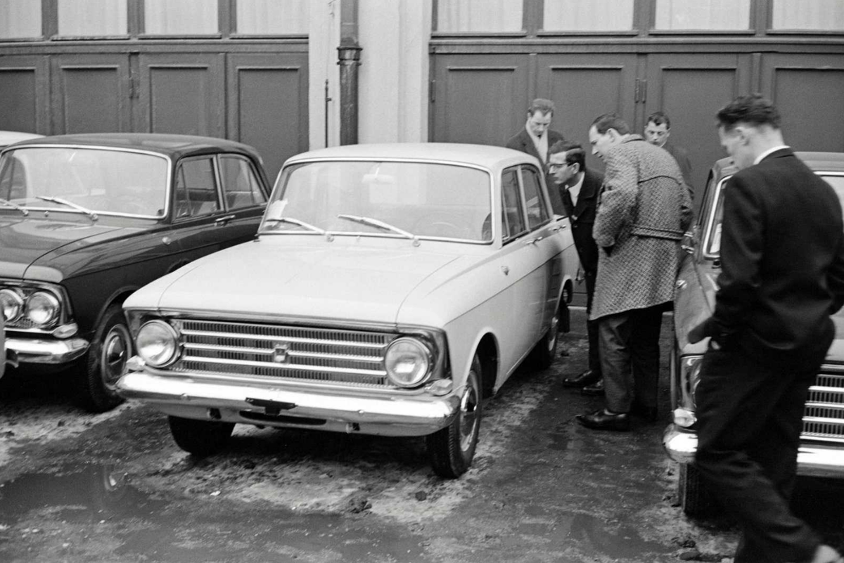 Авторынок Москвы в 70-х годах
