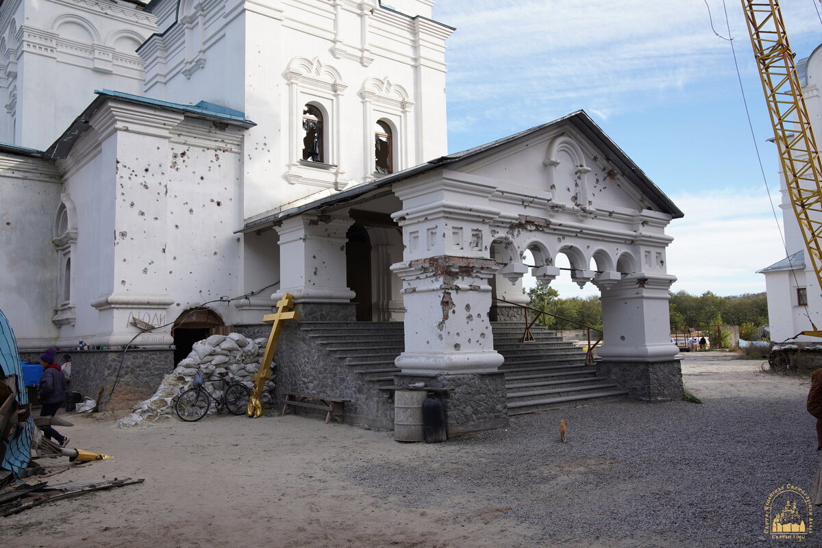 Славенск Лавра Славянск Святогорская