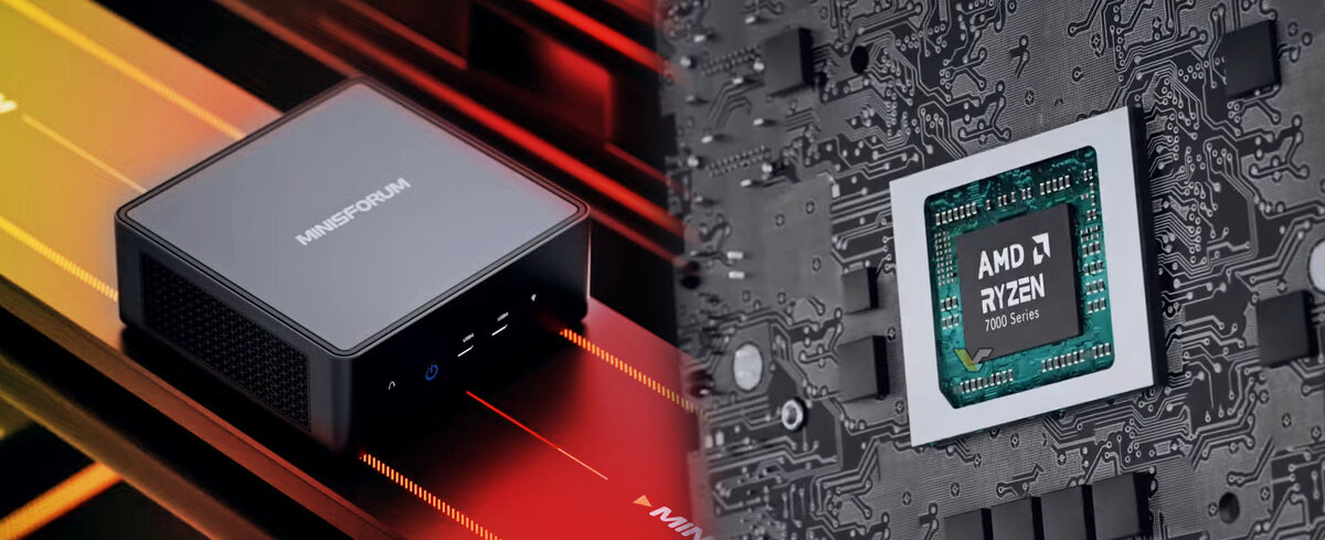 Amd phoenix. Ryzen 9 7940hs. minisforum um790 pro. мини пк ryzen. мини пк на amd ryzen 9 7945hx.