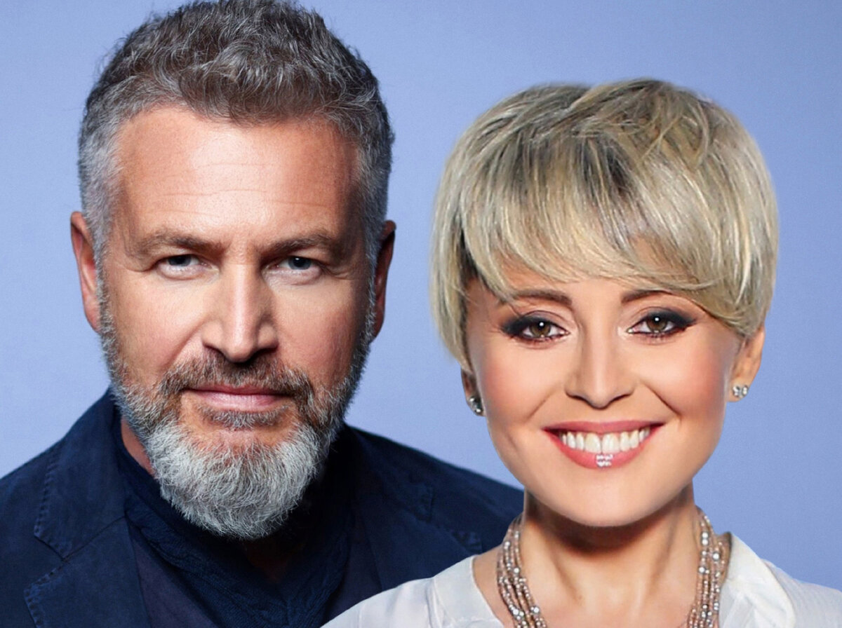 Леонид Агутин и Анжелика Варум.