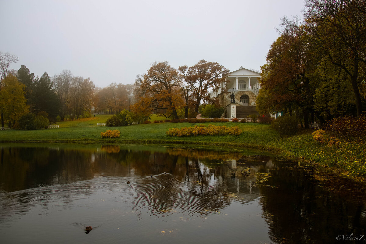 Екатерининский парк Царское село Камеронова галерея