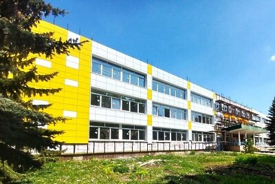    Капитальный ремонт школы в Луховицах © Пресс-служба Министерства строительного комплекса Московской области