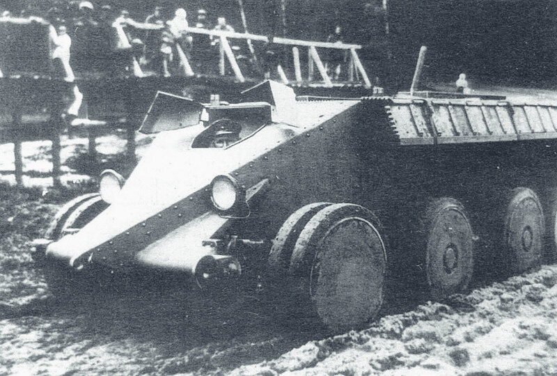 Танк Кристи в Кубинке, 1931 г.