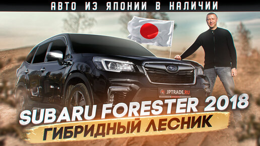 Subaru Forester SKE 18 года обзор. Насколько он гибридный и кроссоверный? Авто с аукциона Японии.