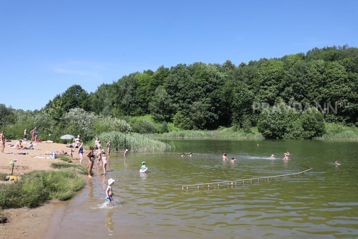    Искупаться можно будет в 7 районах города Арина Полтанова