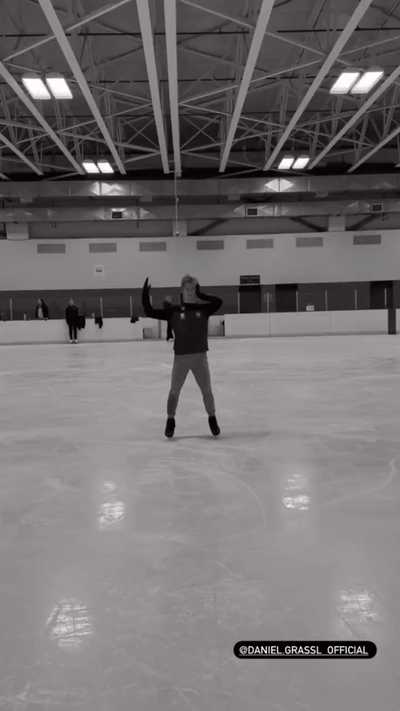 Фрагмент выступления Даниэля Грассля