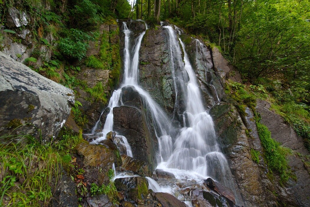 Водопад Кейва в Красной Поляне, Сочи