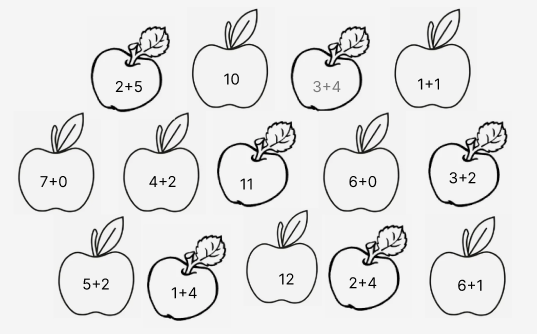 Тебе пригодятся цветные карандаши или фломастеры. Приготовь красный и зелёный. 