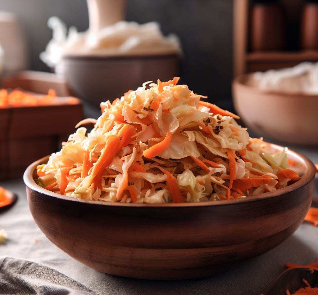 Салат из капусты и моркови