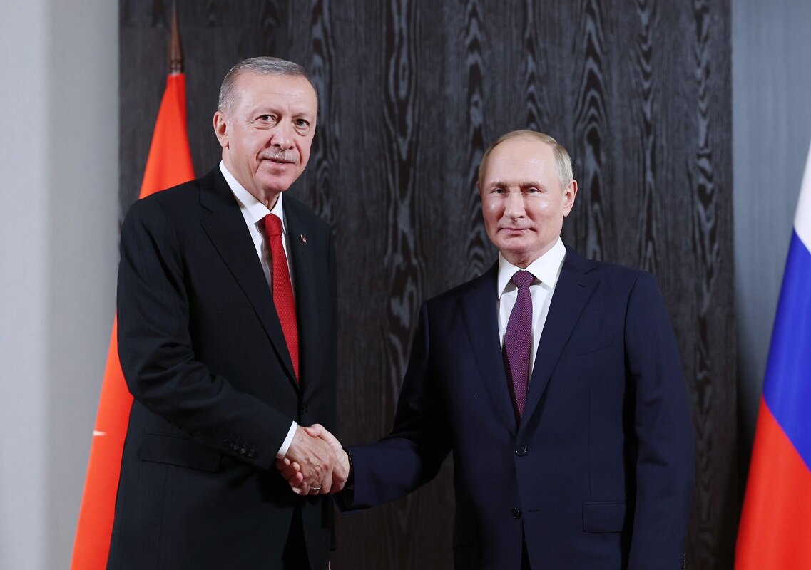 Путину выгодна победа Эрдогана на выборах президента Турции, уверены в США.  Фото: Фото: Turkish Presidency / Keystone Press Agency / globallookpress.com