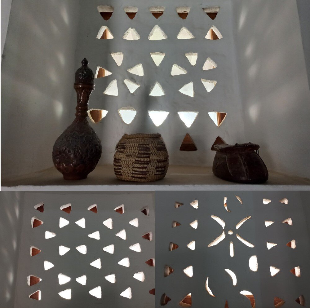 машрабия на окнах спальни шейха