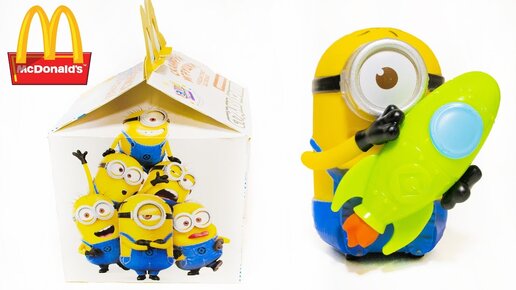 ГАДКИЙ Я 3 Игрушки Хэппи Мил Макдоналдс Миньоны Despicable Me 3 Happy Meal McDonalds Minions