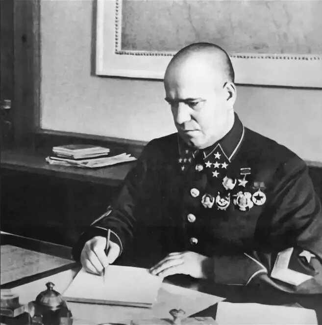 Г.К. Жуков - начальник Генерального штаба
