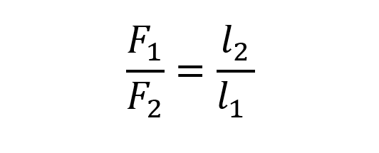 Уравнение рычага