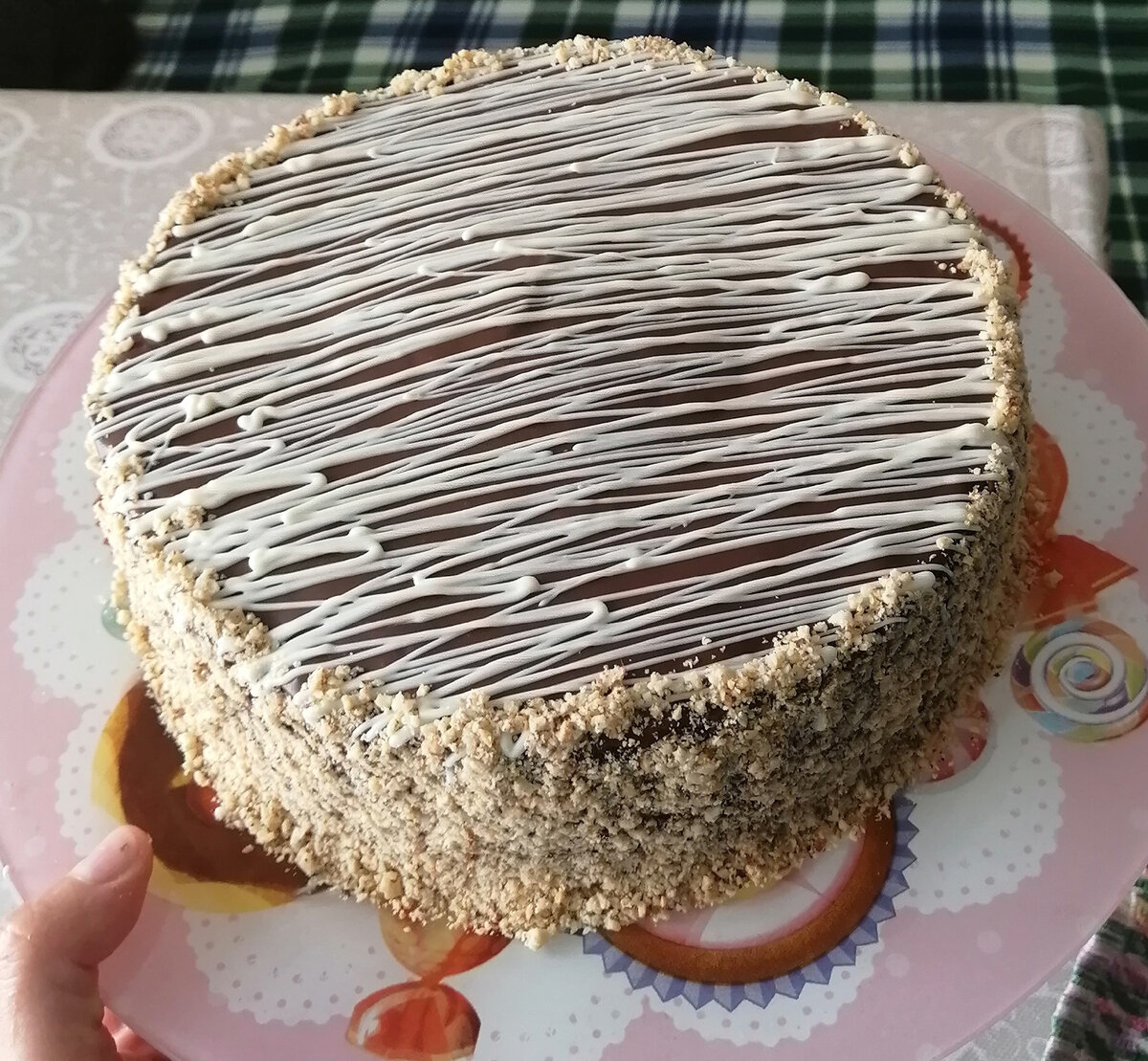 Фото автора. Просто попить чайку, пекла в субботу.