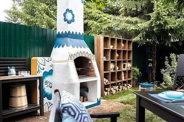 «Русская печка и рисунки на стенах!» - как выглядит дача Наташи ...