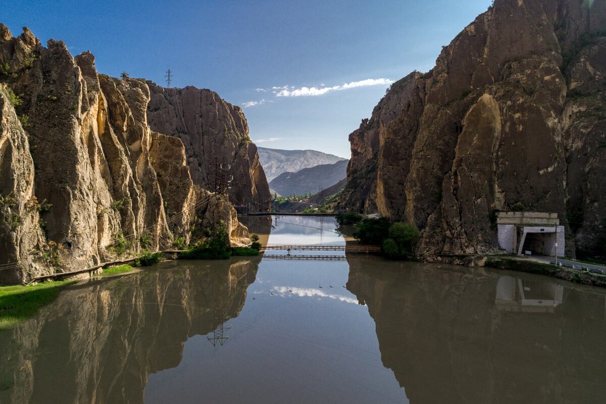 Гергебильское водохранилище Дагестан