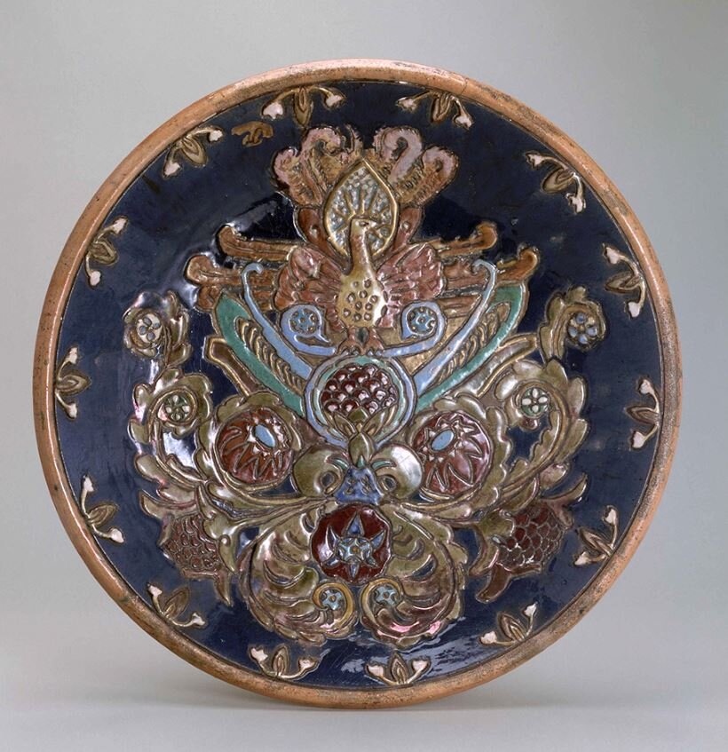 Майолика, цветные глазури. 1899–1901 гг.