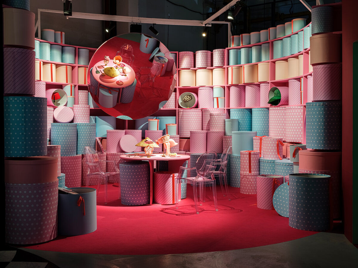 Фото: выставка "Смешарики. Искусство быть круглым"