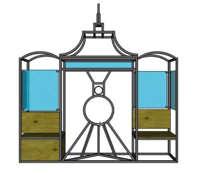 Так должна выглядеть станция Удельная. Эскиз.