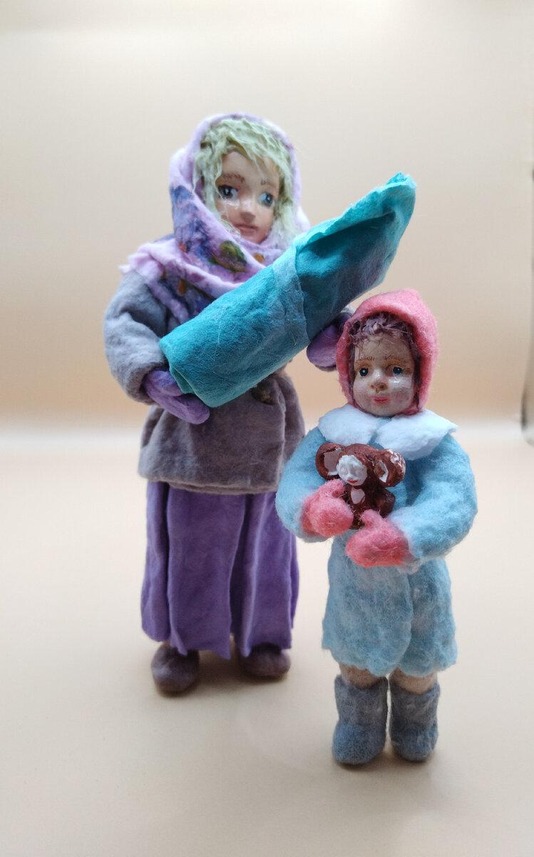 Вот такая парочка, деточки и мамочка.